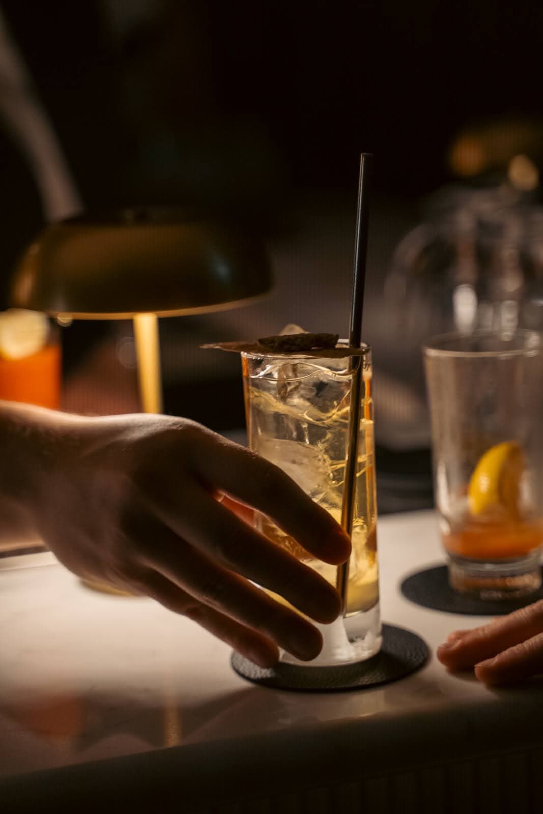 Cocktail bar atmosphere